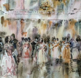 Выставка ассоциации художников «Храм Дружбы» «И в новом веке Пушкин с нами…»