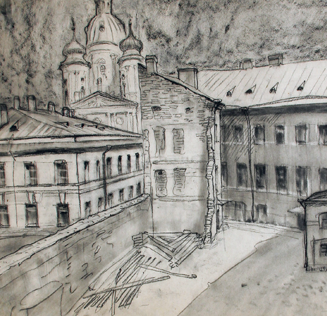 Выставка «А я один на свете город знаю и ощупью его во сне найду»