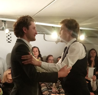 Спектакль "Игра в преступление. Достоевский" (ГИТИС) в Музее Достоевского