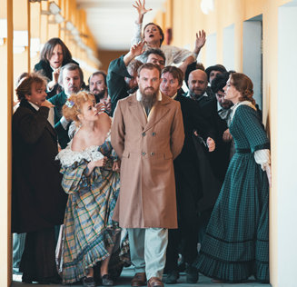 Достоевский в Никольских рядах в рамках Всемирного дня туризма